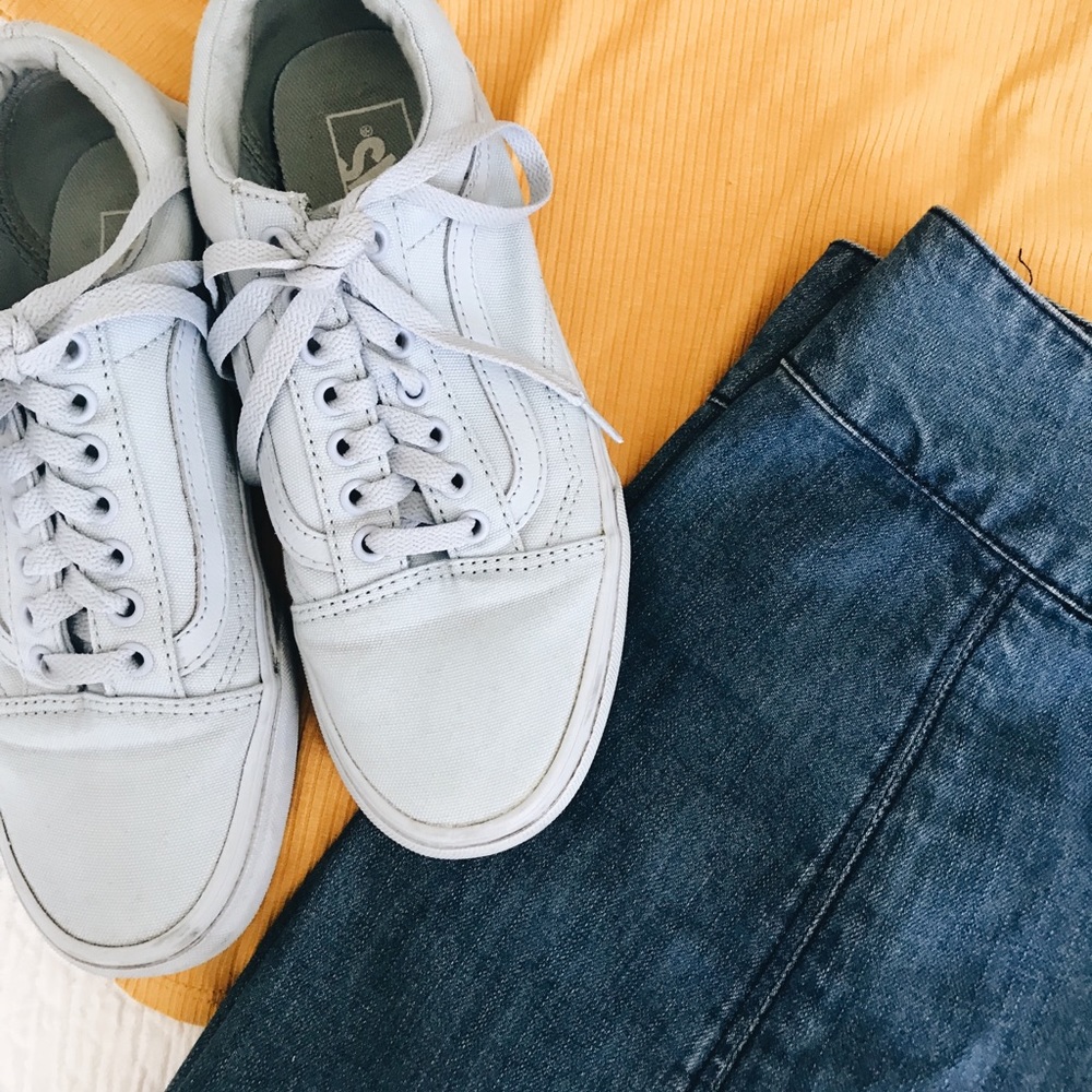 Vans Blue Sneakers Size 8